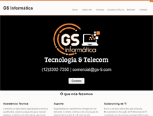 Tablet Screenshot of gs-ti.com